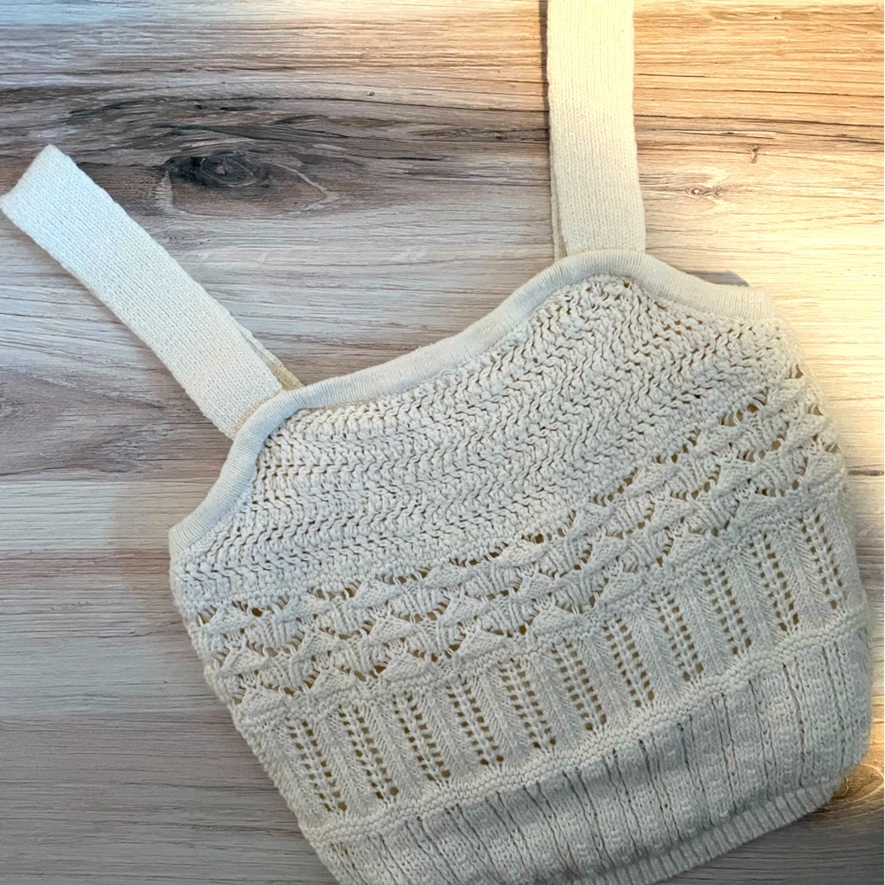 Abercrombie & Fitch Crochet Tank Top- Size Small